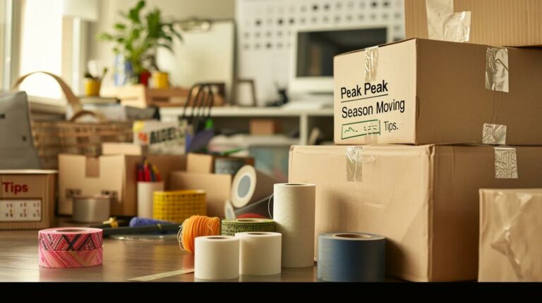 Beat the Rush: Tips for Moving During Peak Season